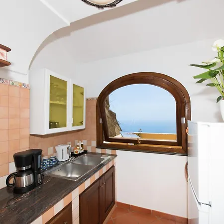 Apartment In Positano With Sea View Terrace Apartment